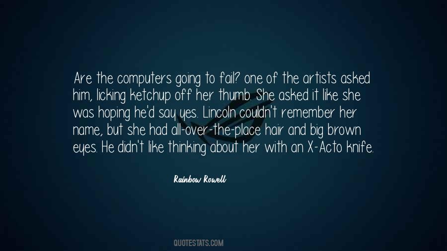 Her Big Eyes Quotes #500457