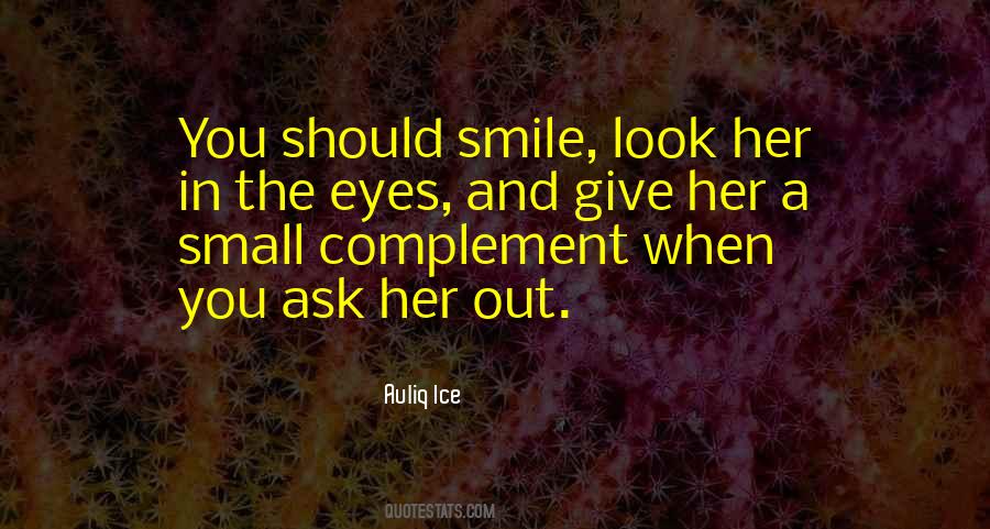 Her Eyes Her Smile Quotes #980601