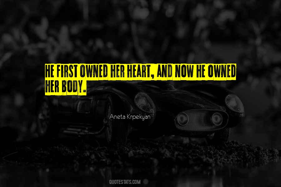 Her First Love Quotes #170399