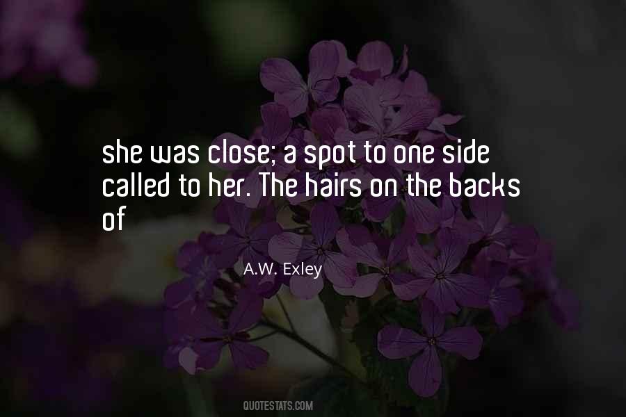 Her Hairs Quotes #1333483
