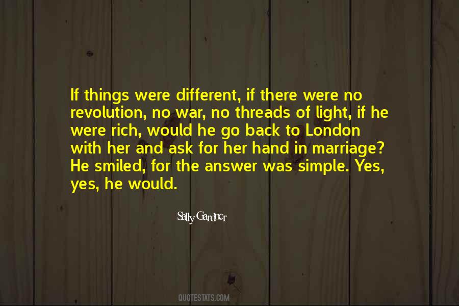 Her Hand In Marriage Quotes #652125