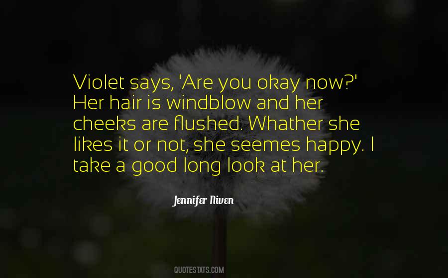 Her Long Hair Quotes #180901