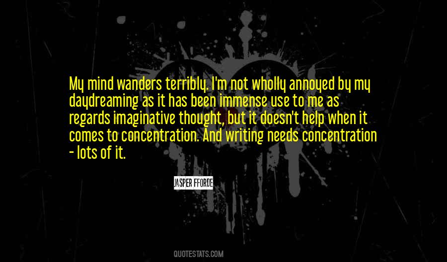 Her Mind Wanders Quotes #302614