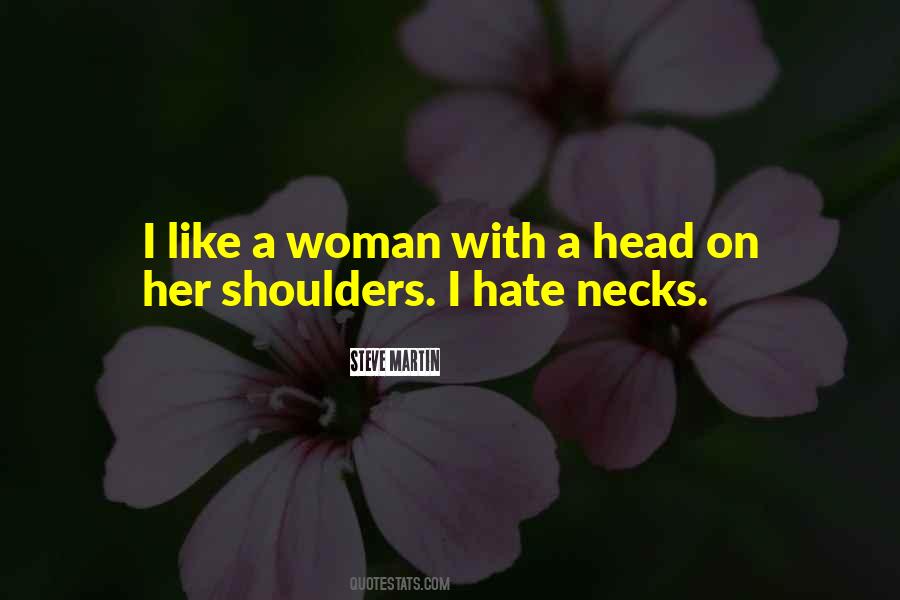 Her Shoulders Quotes #324572