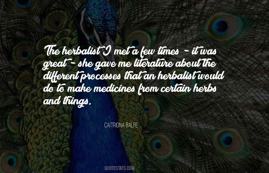 Herbalist Quotes #369518