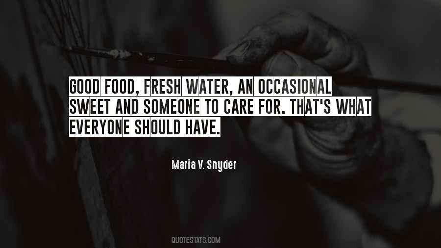 Quotes About Fresh Water #690492