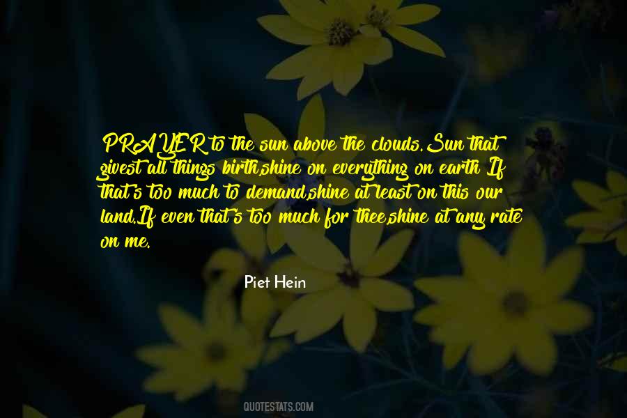 Quotes About The Clouds #1294080