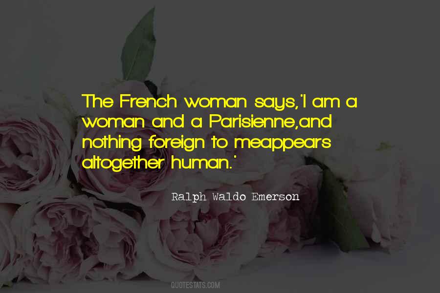 Quotes About French Woman #791503
