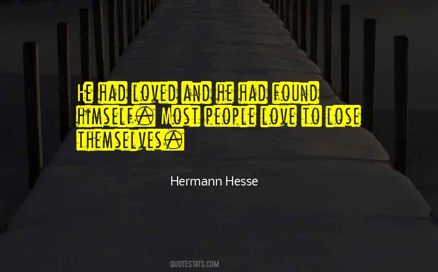 Hermann Hesse Love Quotes #1109726