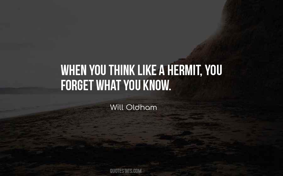 Hermit Quotes #1138043