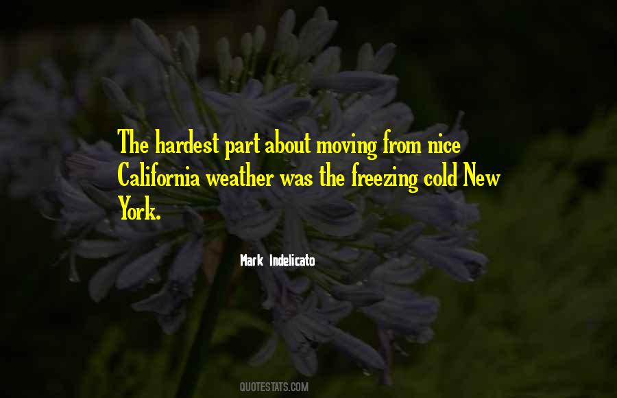 Quotes About Freezing Weather #1074324