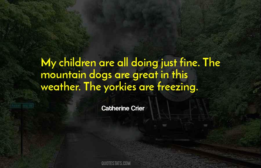 Quotes About Freezing Weather #398348