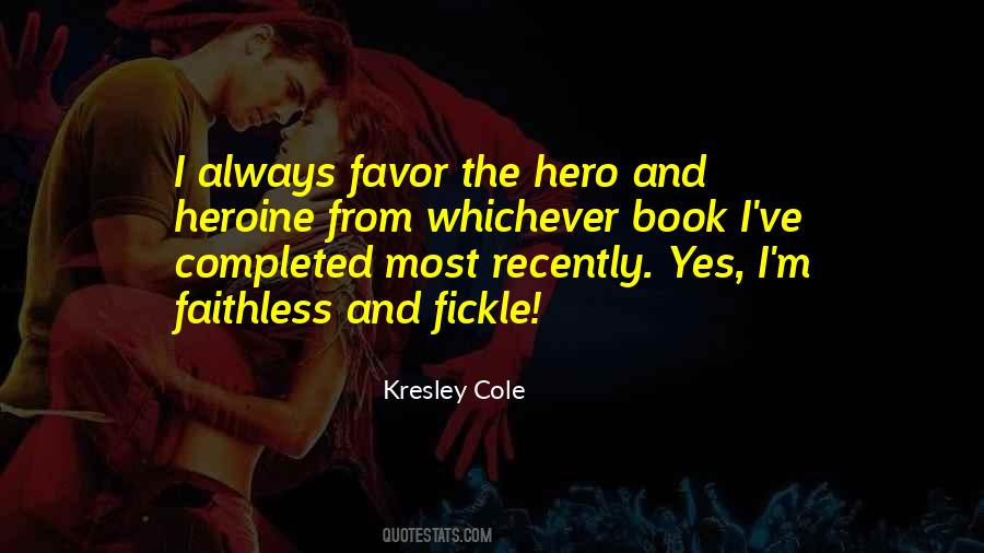 Hero Heroine Quotes #1121571