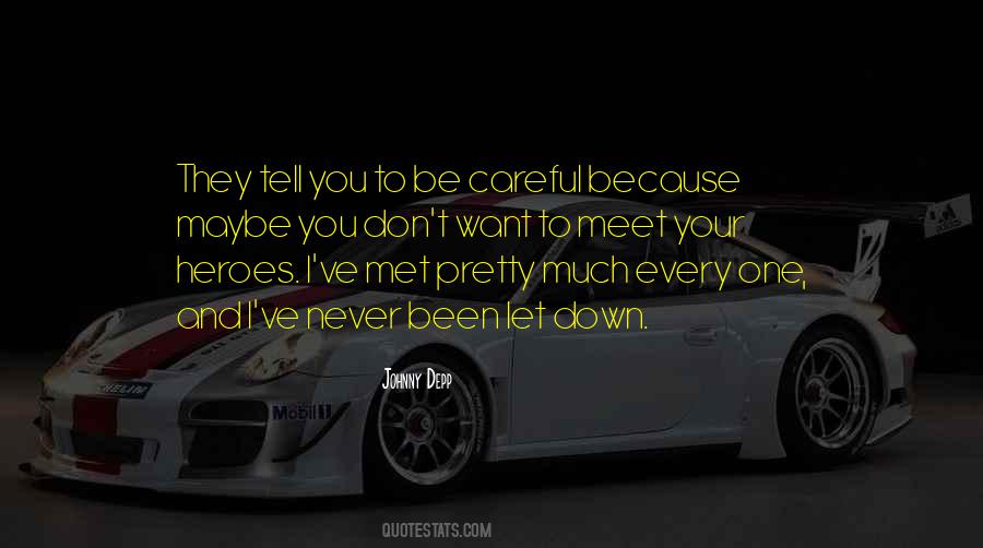 Heroes Let You Down Quotes #1359207