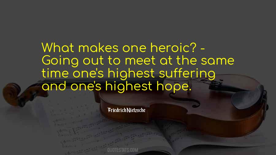 Heroic Quotes #1264294