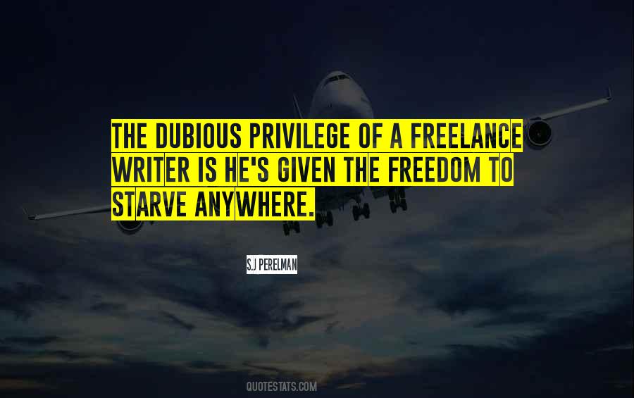 Quotes About Freelance #597827