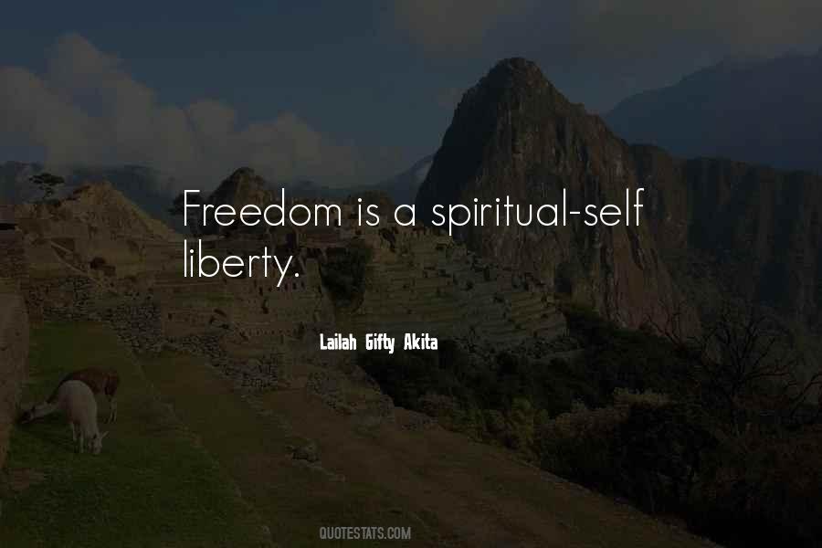 Quotes About Freedom Spiritual #1181191
