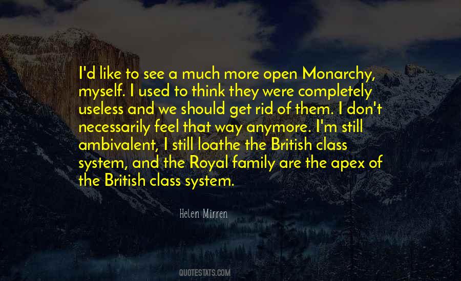 Quotes About The Class System #608873