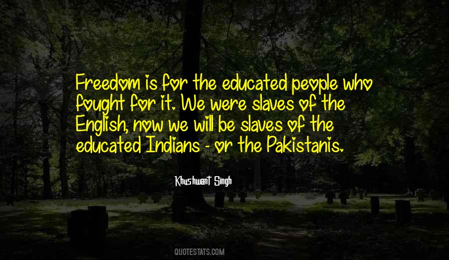 Quotes About Freedom Of India #1055940