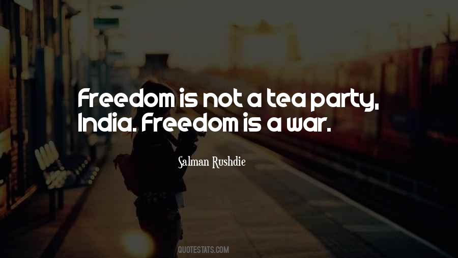 Quotes About Freedom Of India #1127561