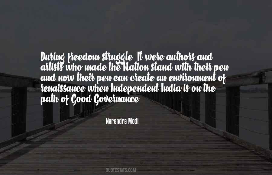 Quotes About Freedom Of India #555399