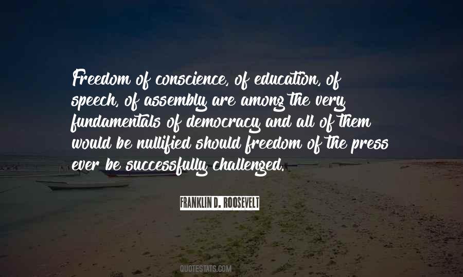 Quotes About Freedom Of Conscience #1125880
