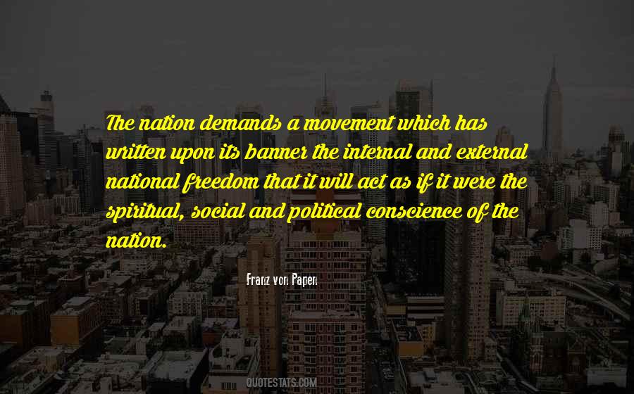 Quotes About Freedom Of Conscience #1559985