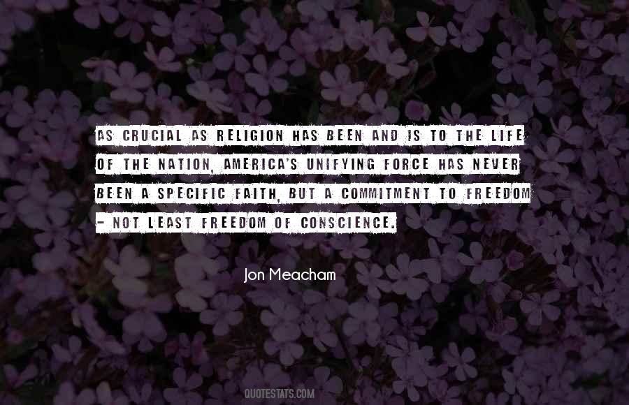 Quotes About Freedom Of Conscience #1710164