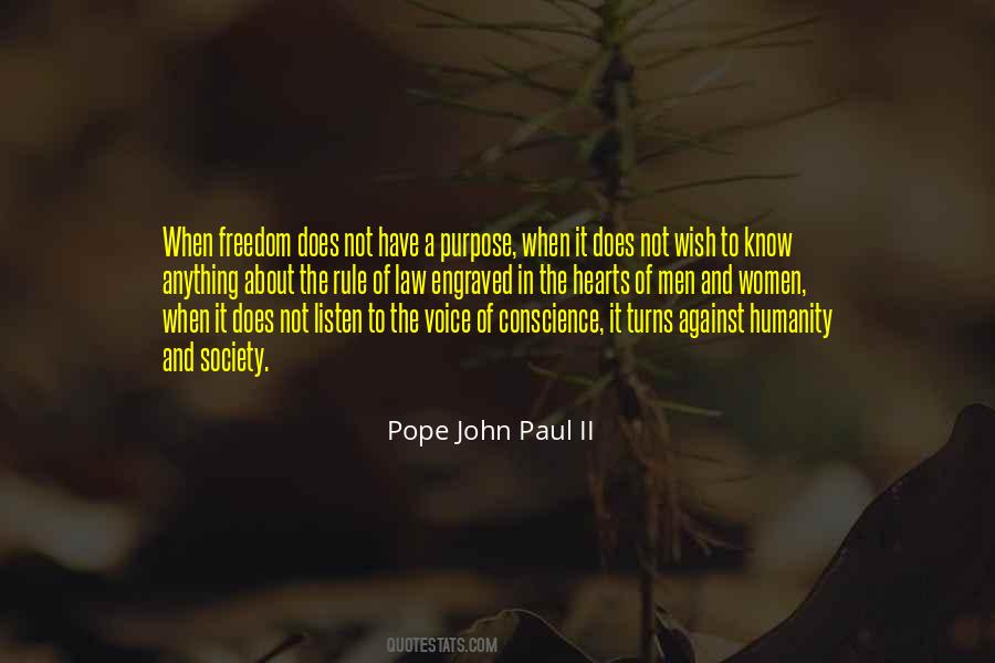 Quotes About Freedom Of Conscience #652699