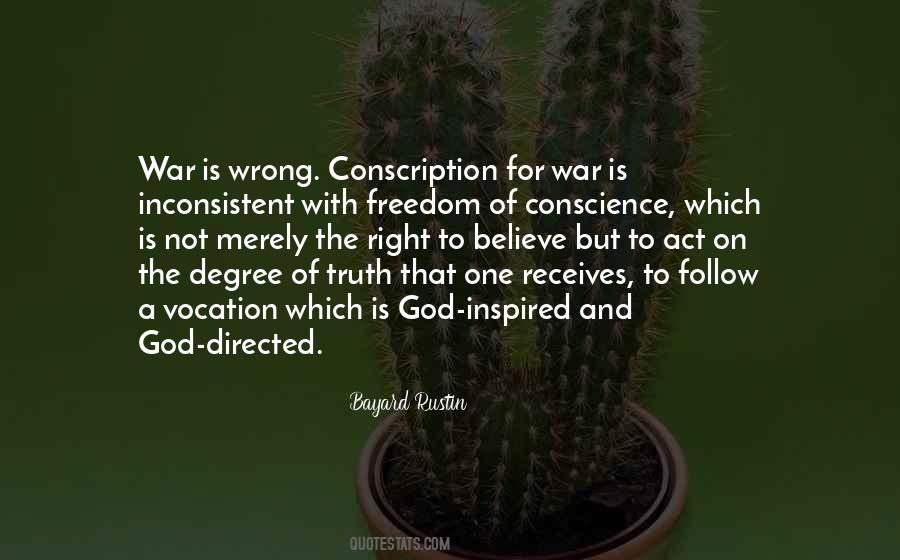 Quotes About Freedom Of Conscience #763602