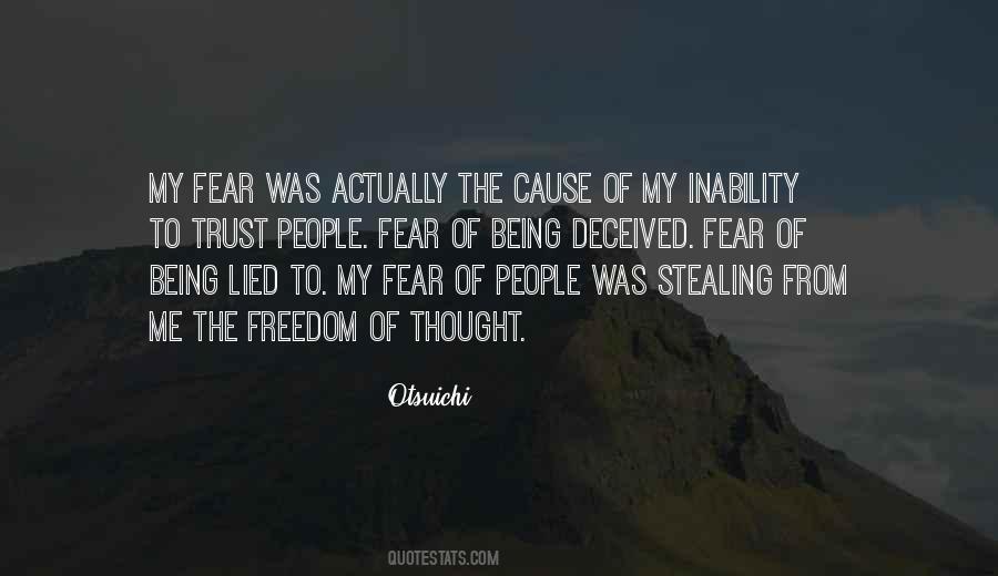 Quotes About Freedom From Fear #1620305