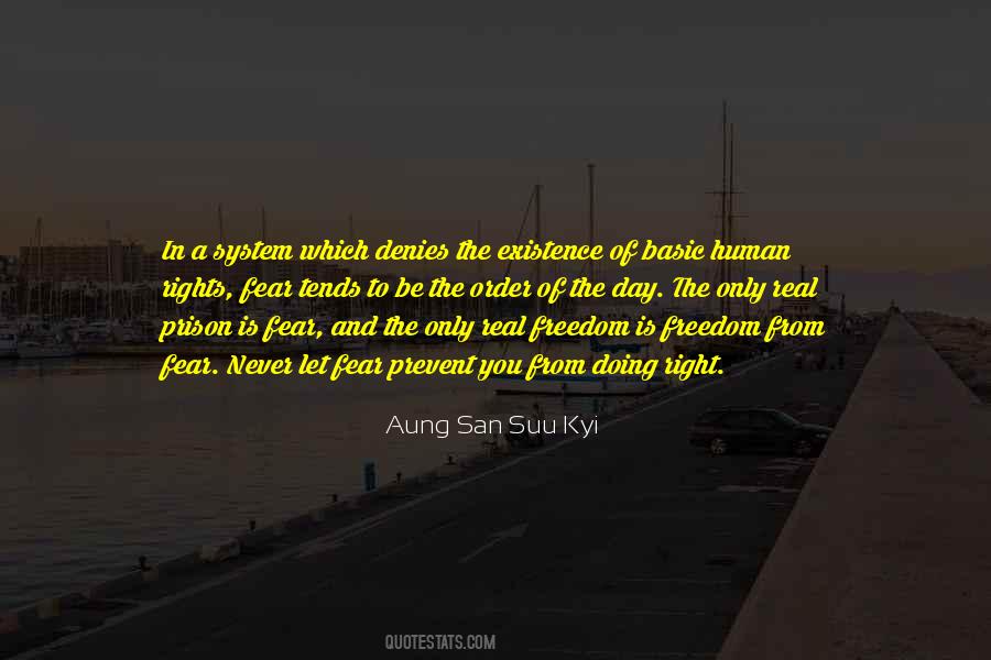 Quotes About Freedom From Fear #1819084