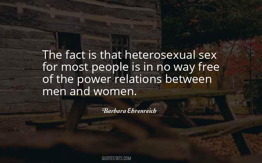 Heterosexual Quotes #756554