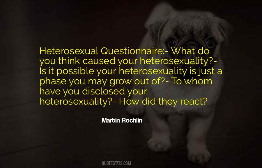 Heterosexual Quotes #779895