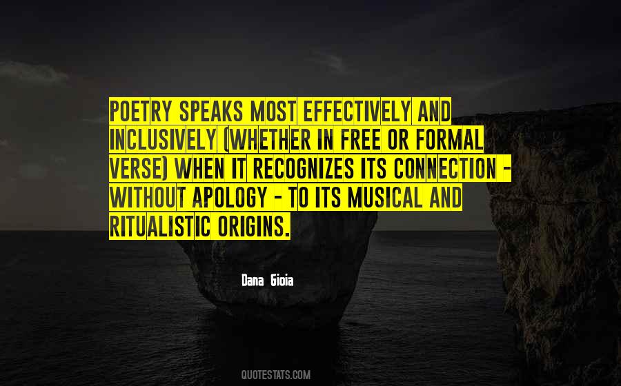 Quotes About Free Verse Poetry #1831878