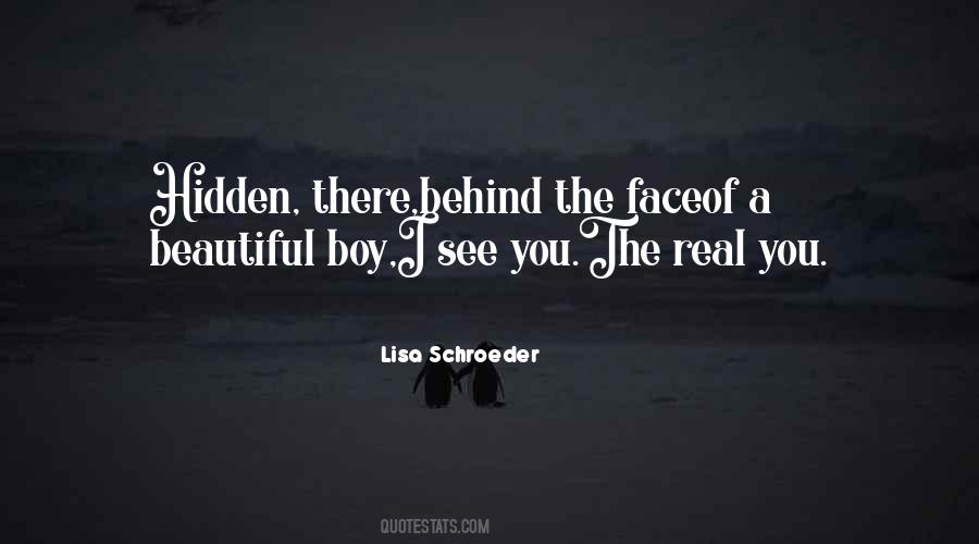 Hidden Face Quotes #311305