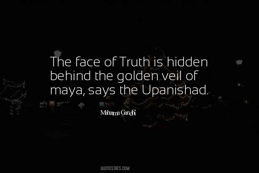 Hidden Face Quotes #986057