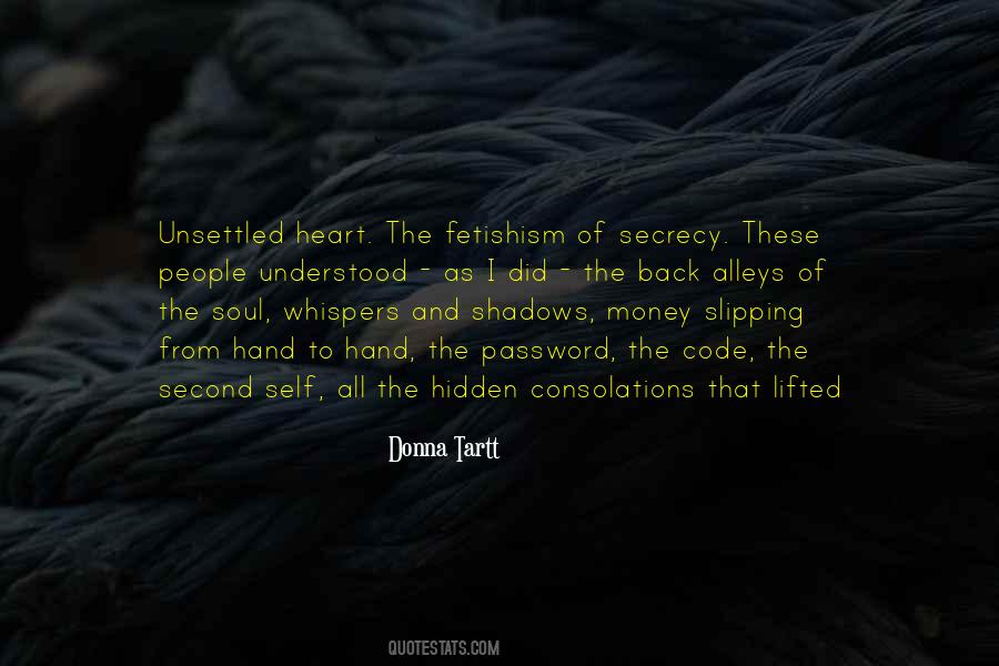 Hidden In The Shadows Quotes #721401