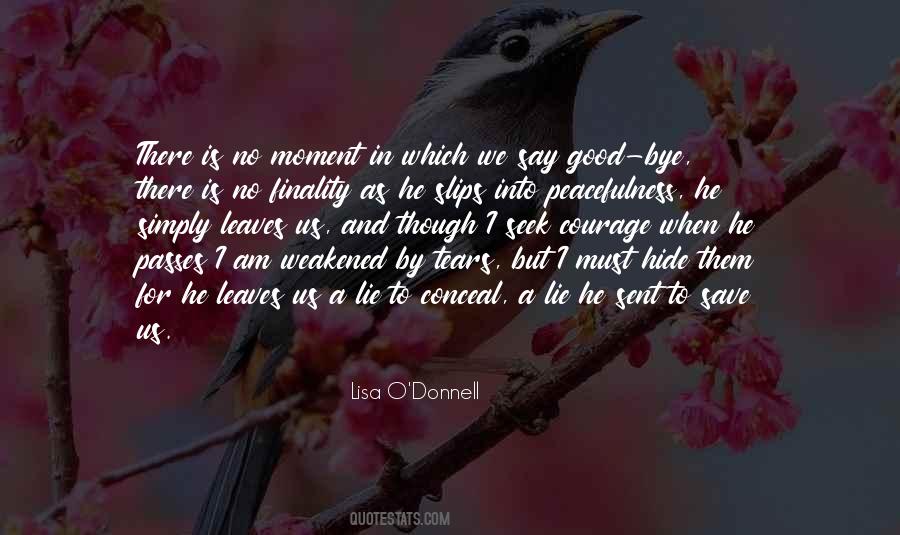 Hide The Tears Quotes #1337148