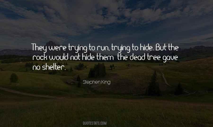 Hide Under A Rock Quotes #1605771