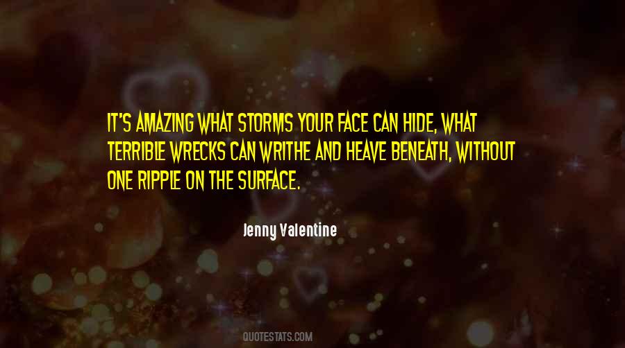 Hide Your Face Quotes #1580506