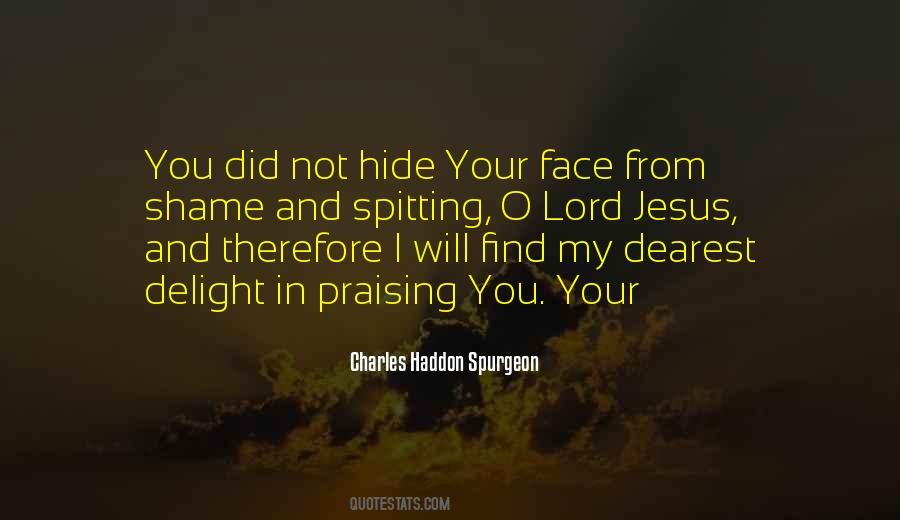 Hide Your Face Quotes #485806