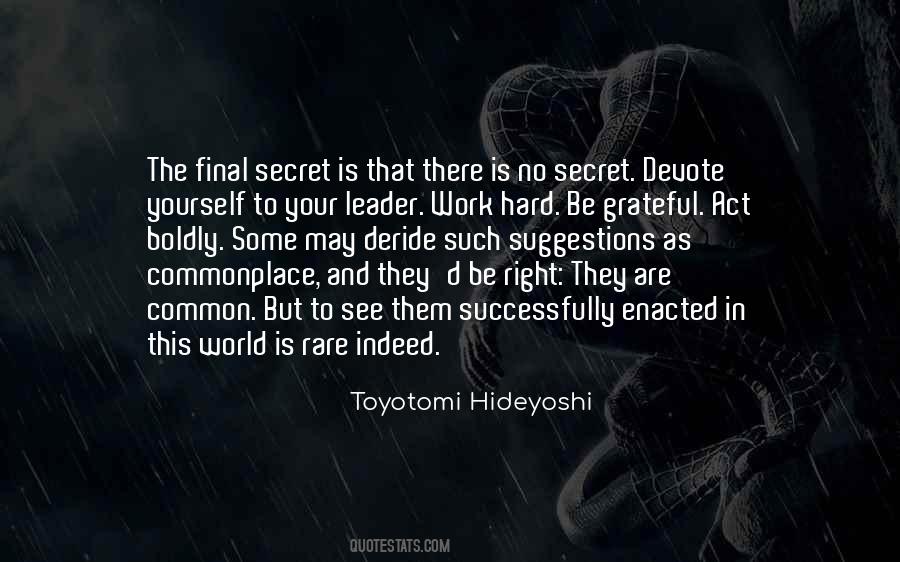 Hideyoshi Quotes #968377