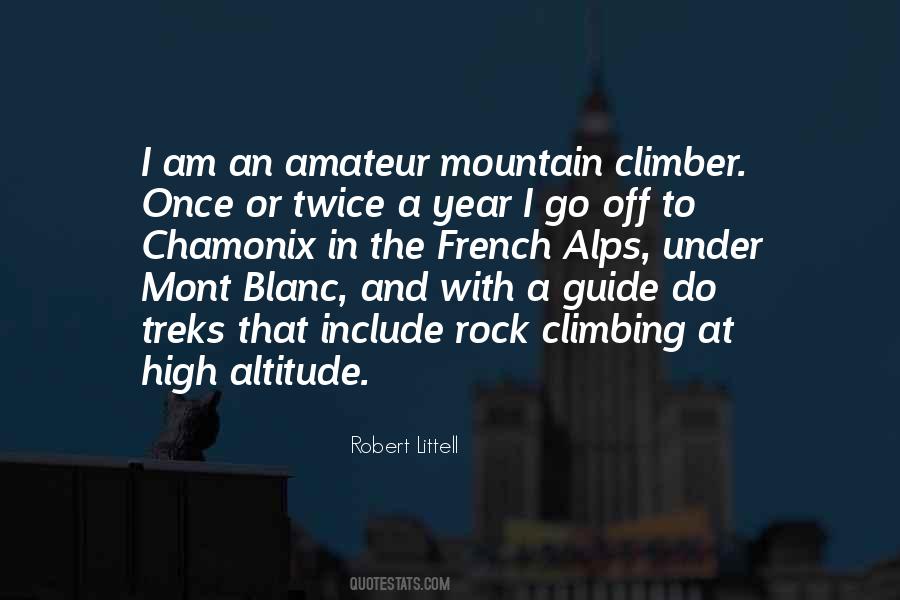 High Altitude Climbing Quotes #1090113