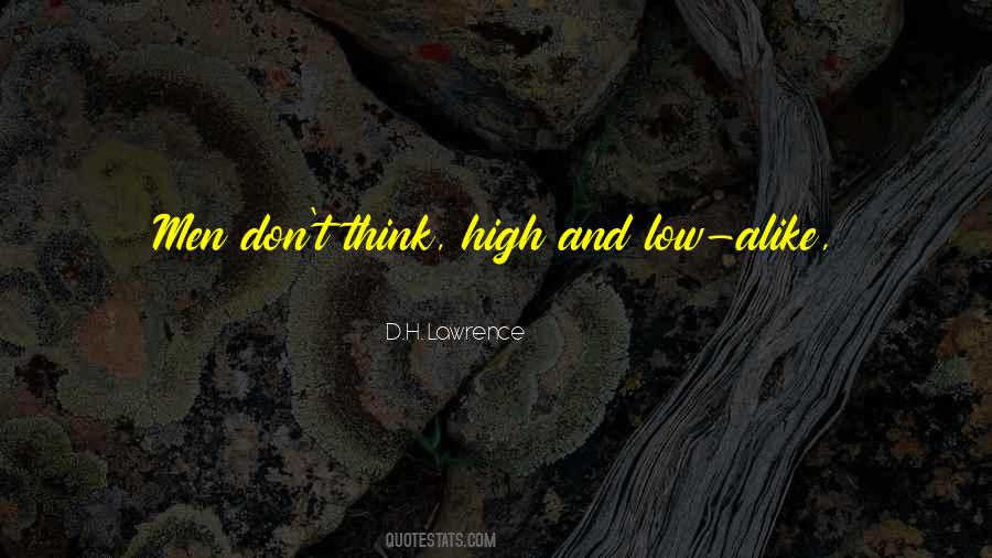 High And Low Quotes #164497