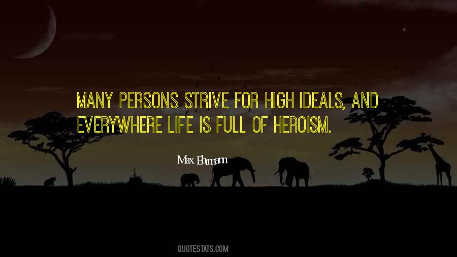 High Ideals Quotes #455526