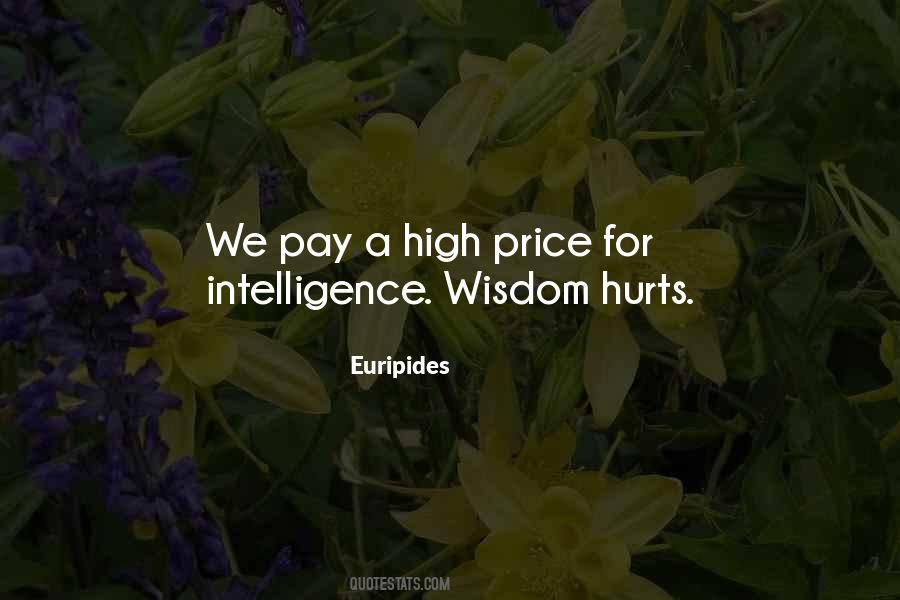 High Intelligence Quotes #448805