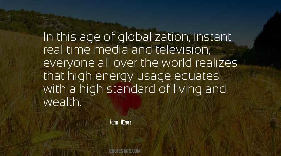 High Living Standard Quotes #1051473