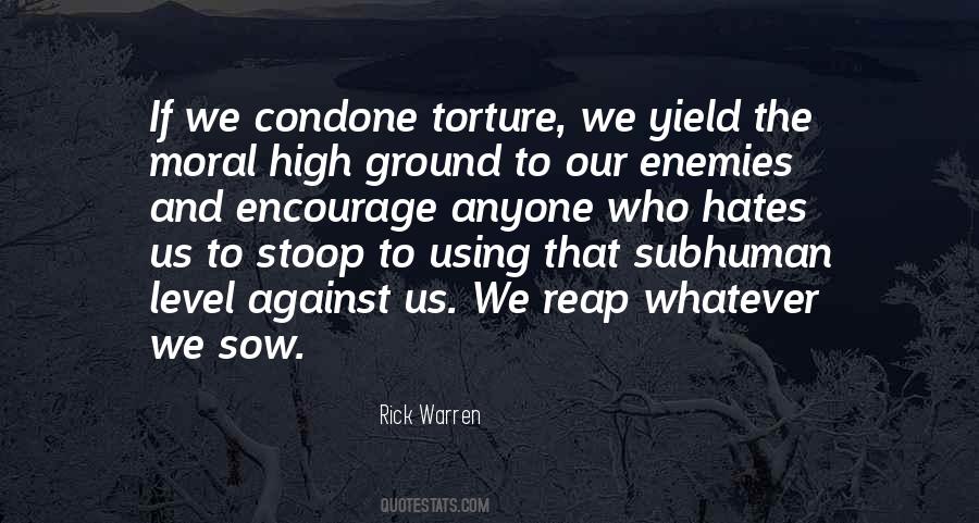 High Moral Ground Quotes #1147000