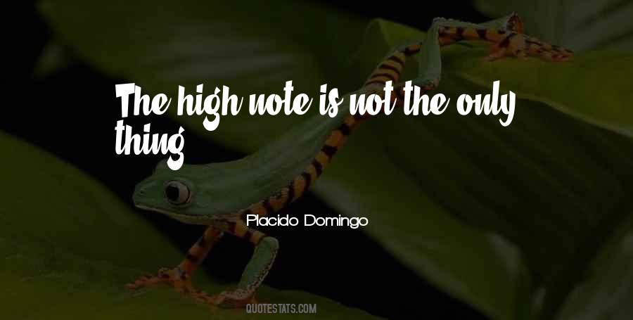 High Note Quotes #476059